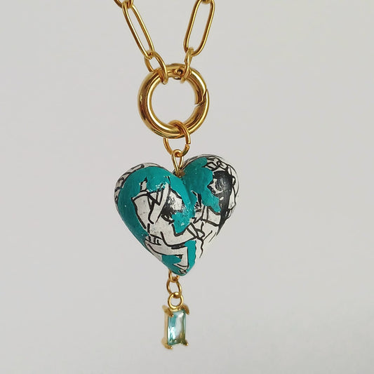 COLLAR TIXTLA TURQUESA